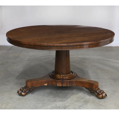 Antique English William IV Rosewood Breakfast or Center Table | Work of Man