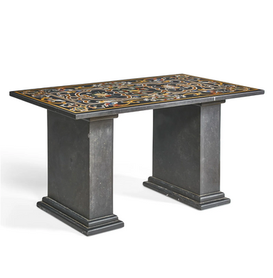 Antique Italian Renaissance Style Pietra Dura Table | Work of Man
