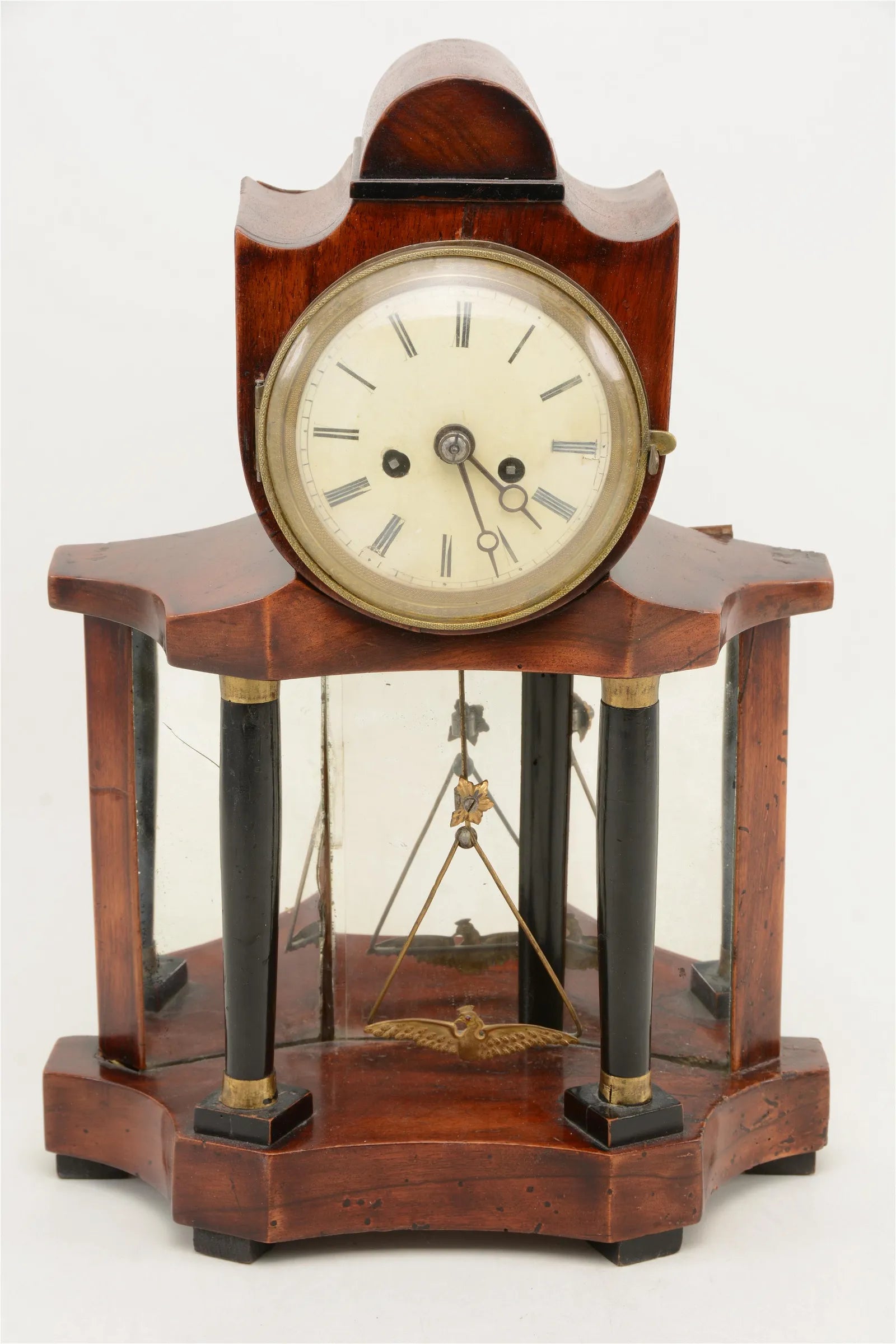 TK2-035: Early19th Century Austrian Biedermeier Shelf Clock