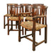 Antique English Arts & Crafts McIntosh Dining Chairs | Work of Man