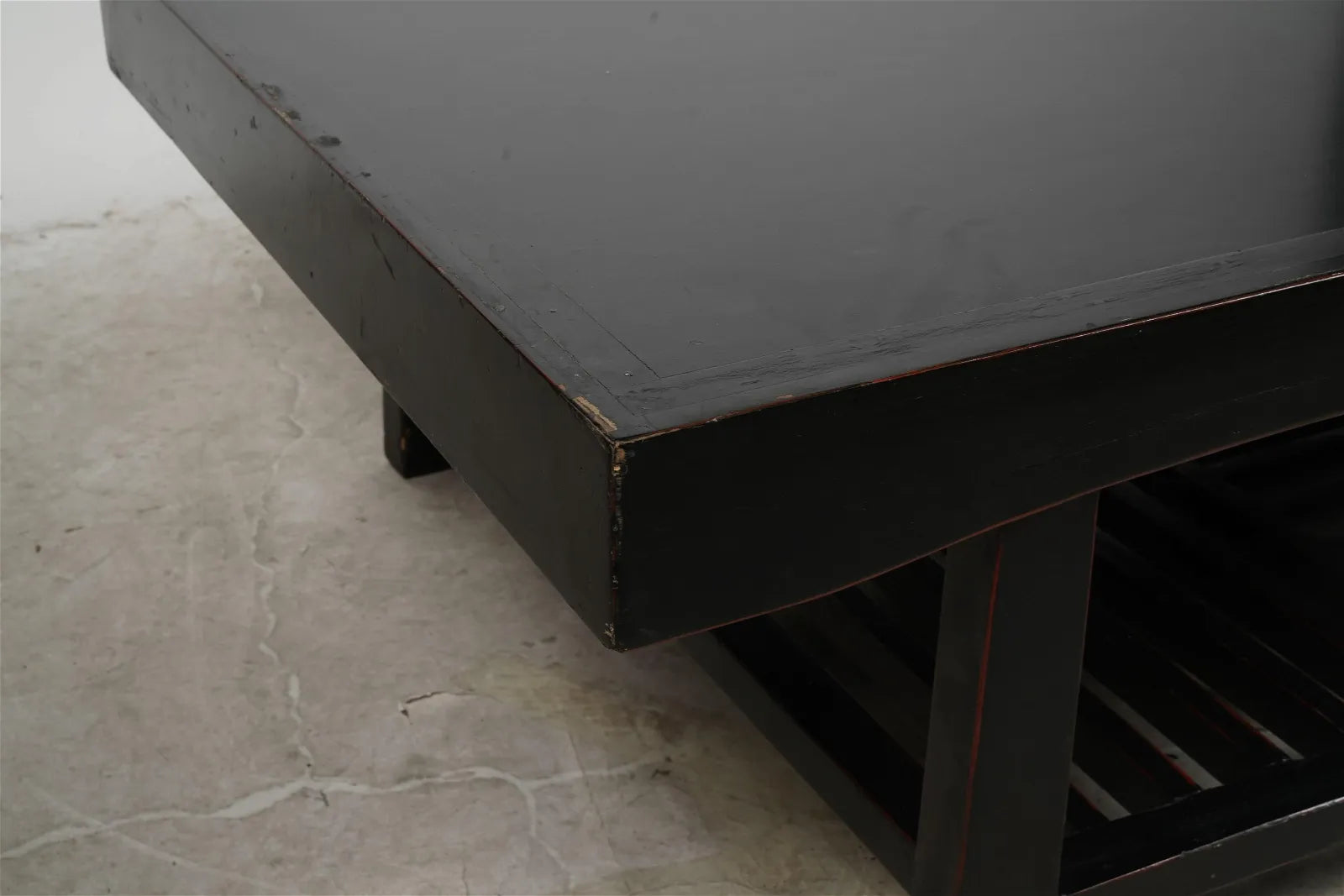 AF1-026:   Late 20th C Chinese Ebonized Wood Coffee Table