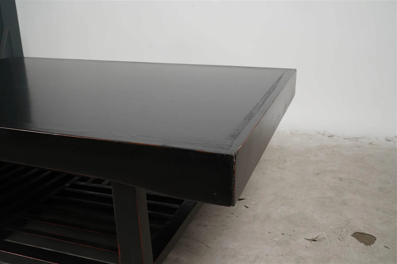 AF1-026:   Late 20th C Chinese Ebonized Wood Coffee Table