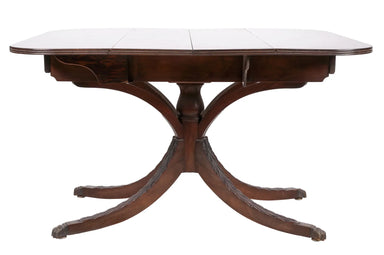 Antique English Regency Drop Leaf Dining Table | Work of Man