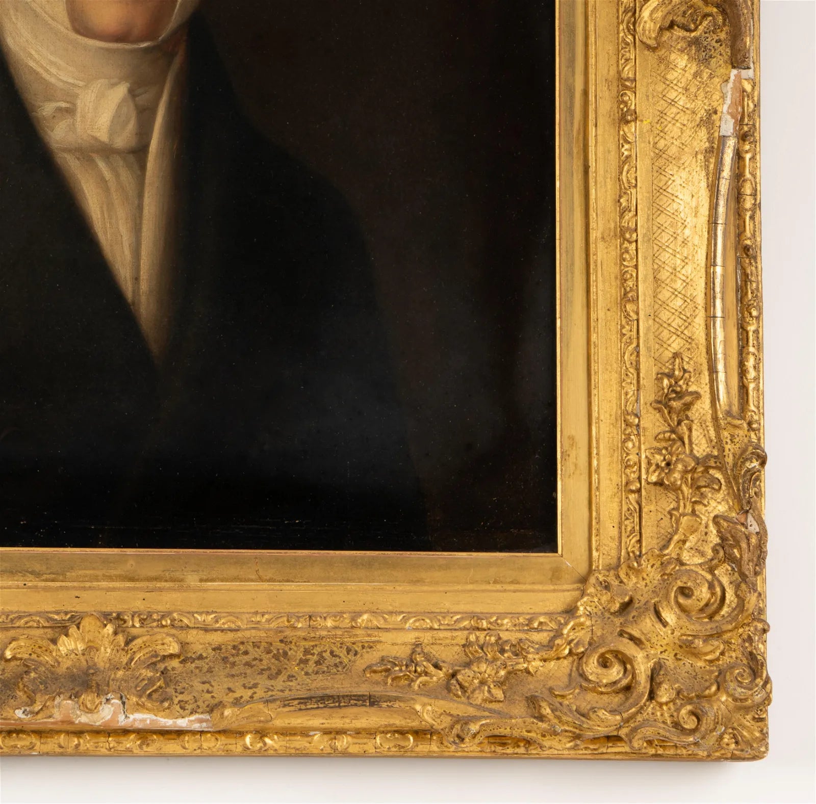 AW537: American School - Early to Mid 19th C Portrait of a Gentleman - Oil on Canvas