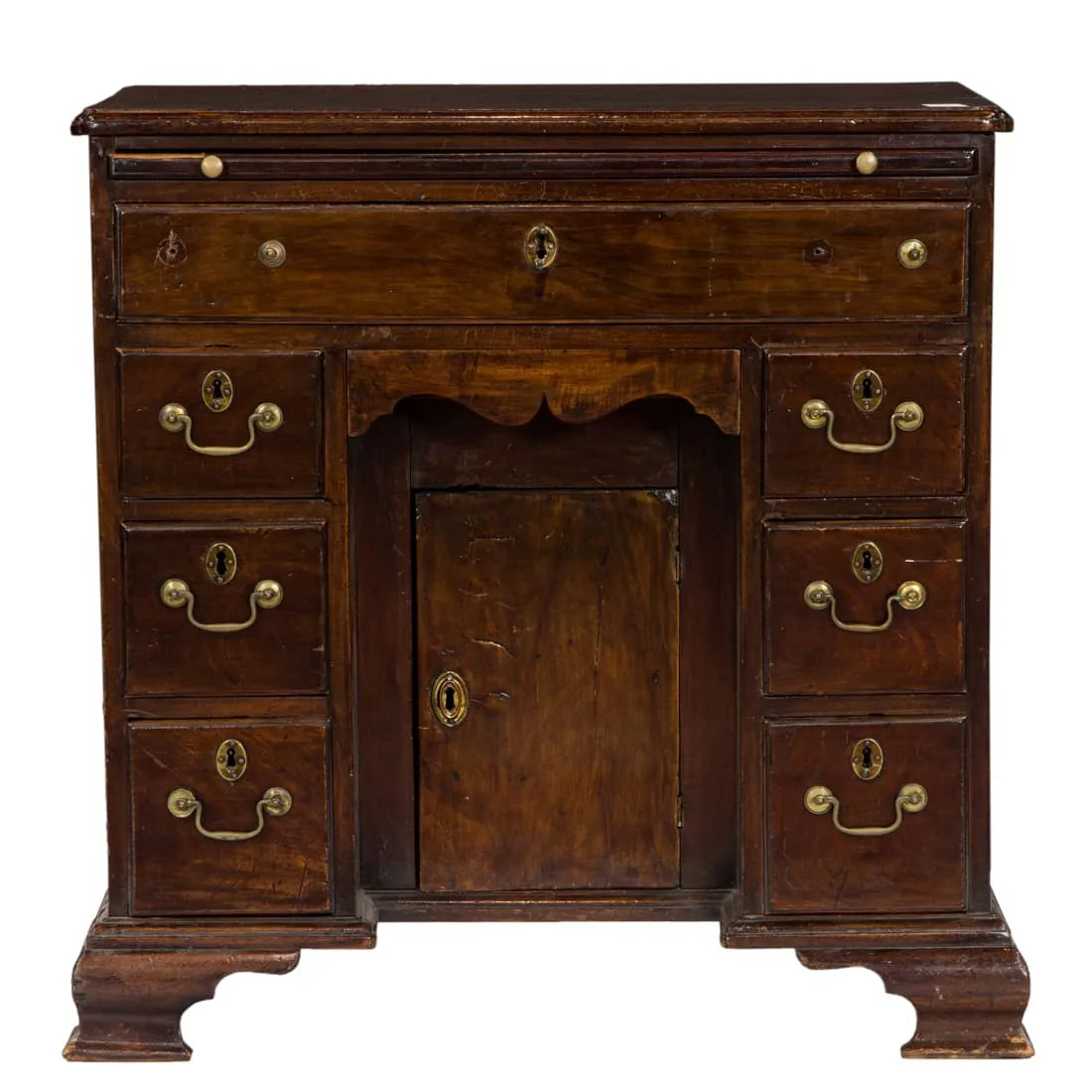 ANTIQUE GEORGIAN KNEEHOLE DESK | Work of Man