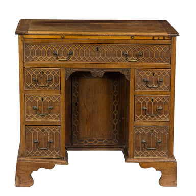 Antique English George IV Kneehole Desk | Work of Man