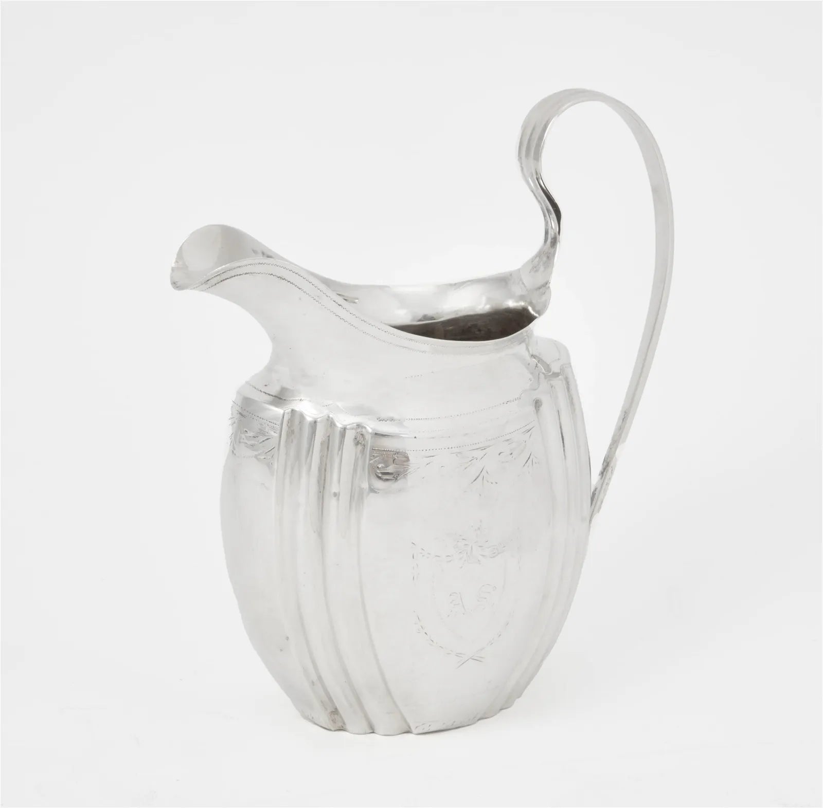 DA2-016: Late 18th Century American Sterling Silver Cream Jug - Attributed to Tunis Dubois, New York
