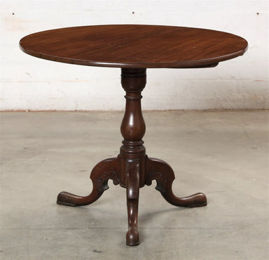 Antique George III Tilt Top Tripod Table | Work of Man
