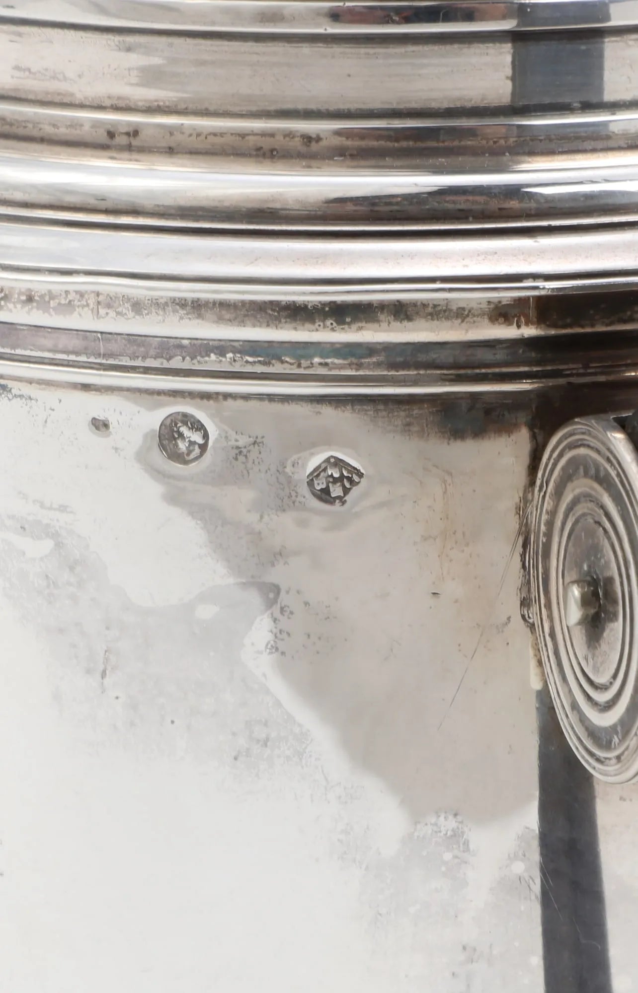 DA2-019: Early 19th Century French Silver Argyle, Maker's Mark P.N/B