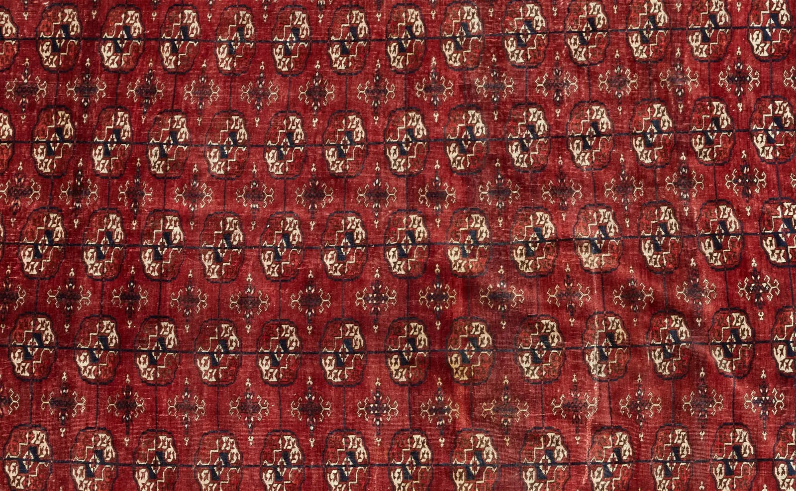 OR8-001: Antique Tekke Turkeman Carpet - Early 20th Century