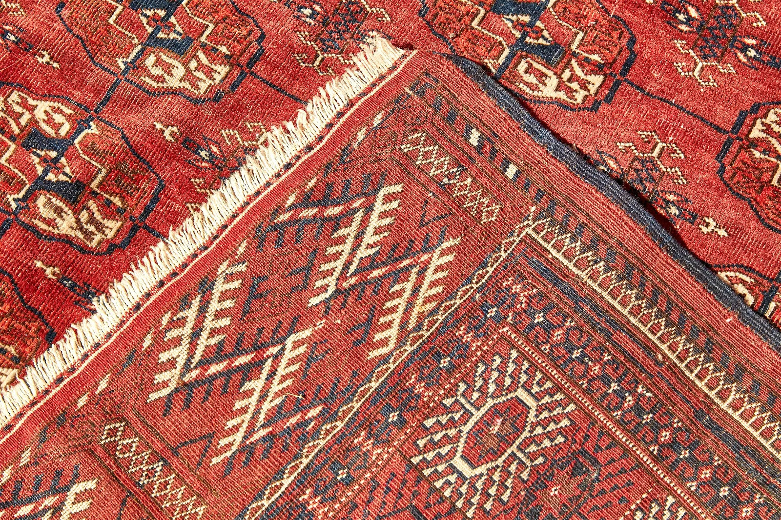 OR8-001: Antique Tekke Turkeman Carpet - Early 20th Century