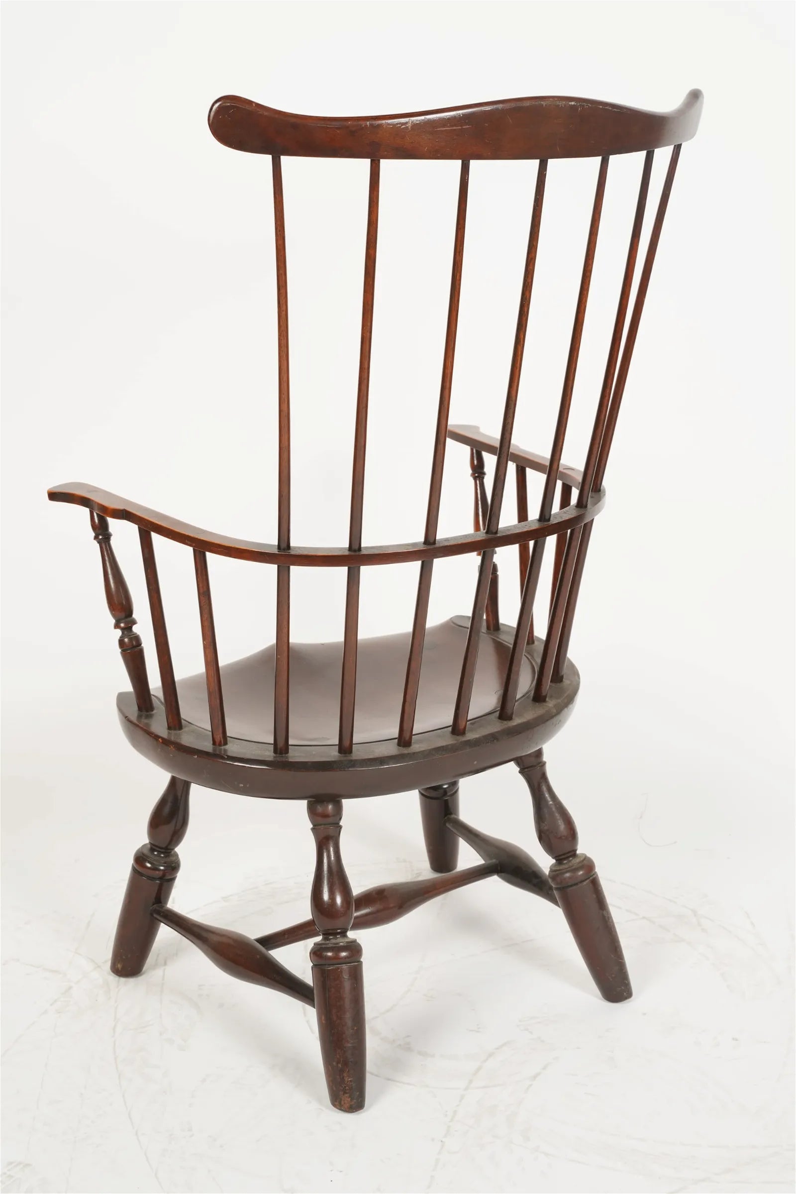 AF2-338: Vintage Late 20th Century Pine Windsor Armchair By Century Furniture Company