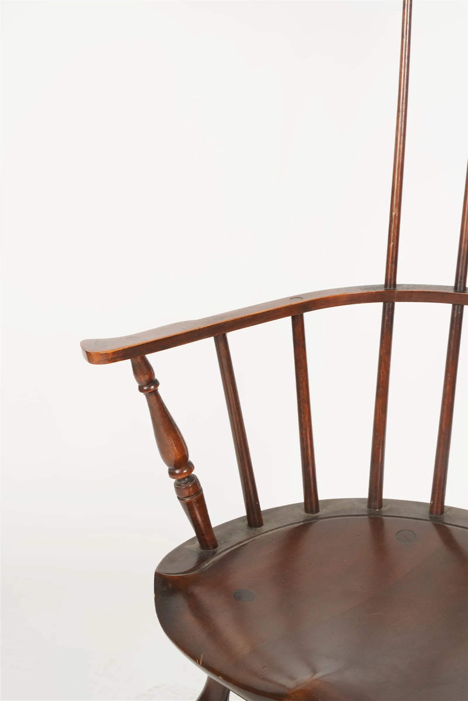 AF2-338: Vintage Late 20th Century Pine Windsor Armchair By Century Furniture Company