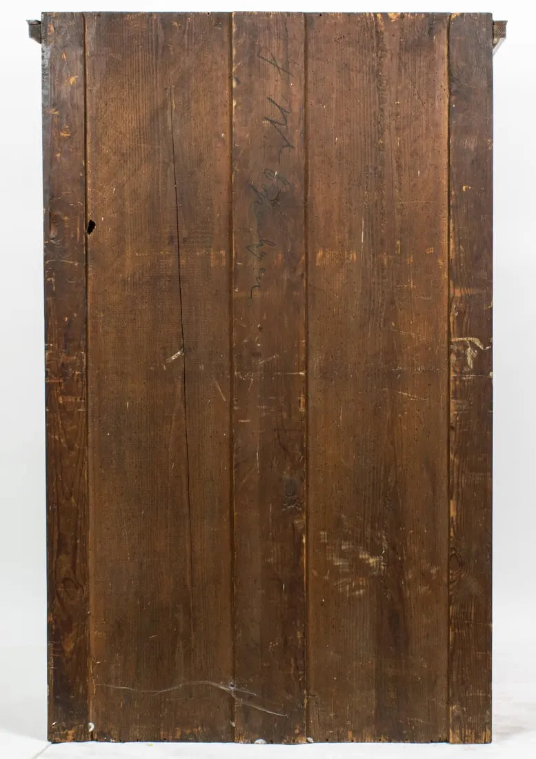 AF3-053: Antique Circa 1820 Austrian Biedermeier Burr Birch Display Cabinet