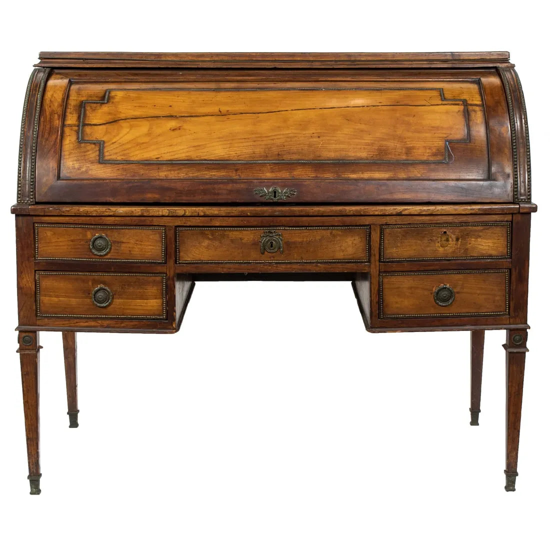 AF5-002: Antique French Louis XVI Cylinder Desk - Late 18th Century