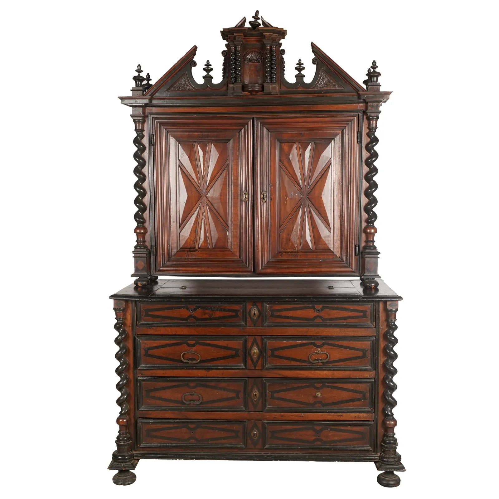 Antique Louis XIII Buffet a Deux Corps | Work of Man
