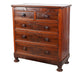 Circa 1840 American Crotch Mahogany Chest of Drawers