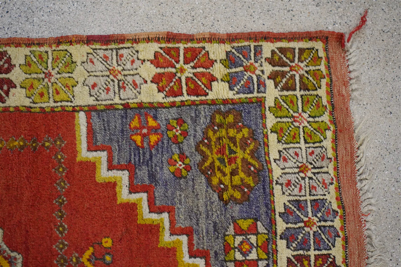 OR7-006: 20th Century Turkish Oushak Hand Tied Rug