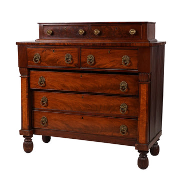 Antique American Late Classical Mahogany Chest