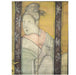 AW-751: Mary Zarbano Japanese Portrait After Utamaro Oil on Canvas | Work of Man