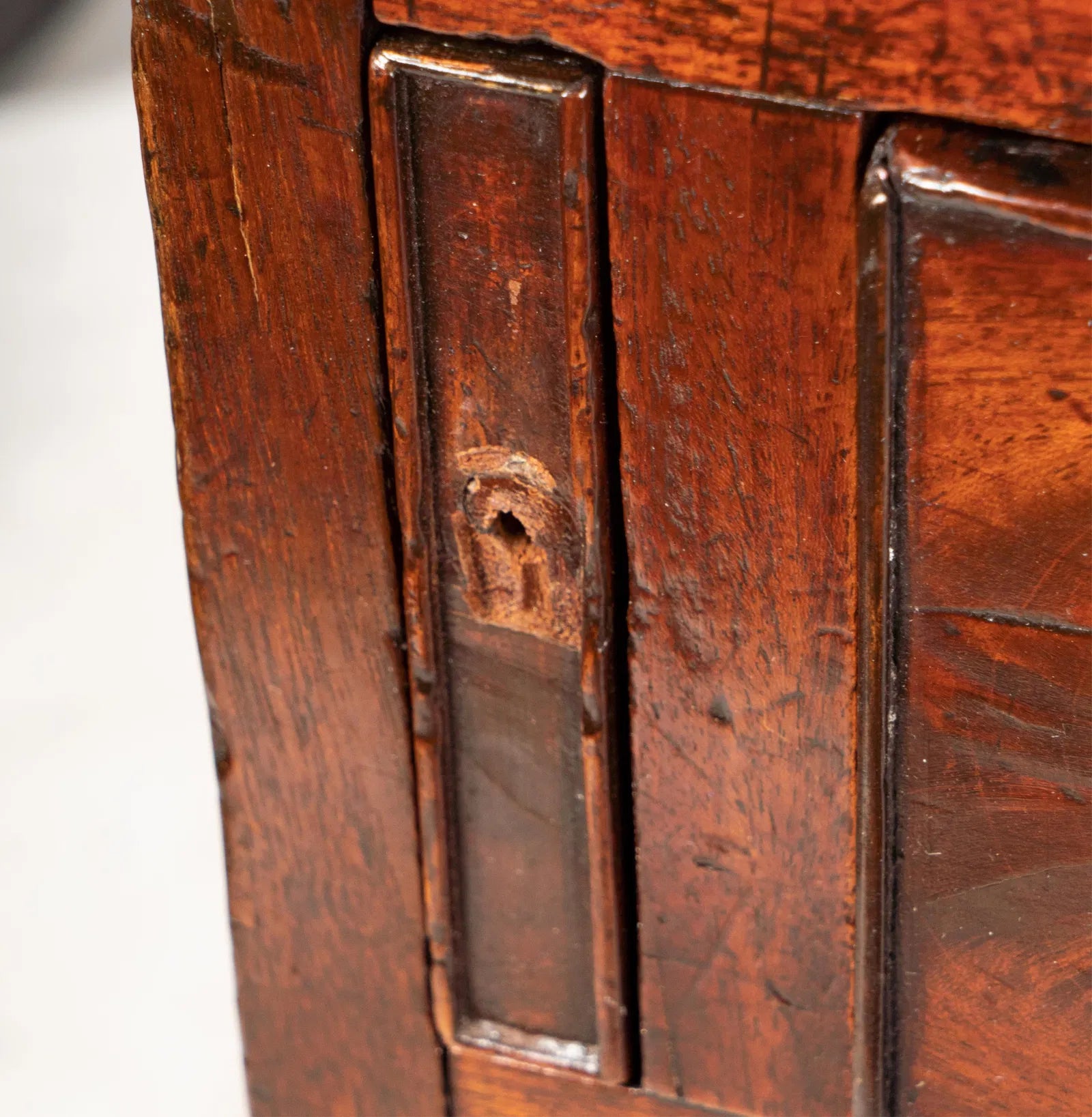 AF5-033: Late 18th Century Georgian Mahogany Bureau Bookcase