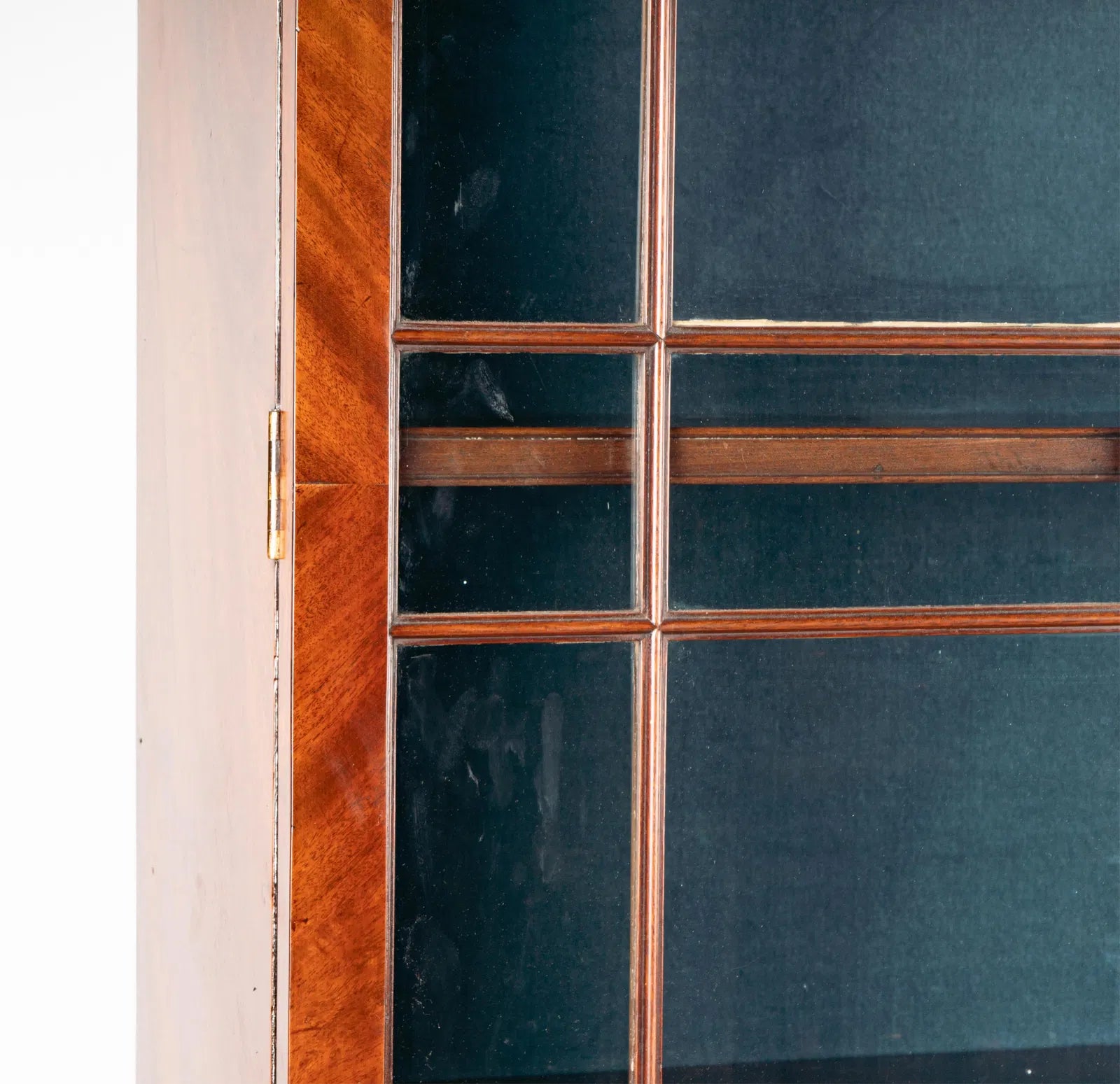 AF5-033: Late 18th Century Georgian Mahogany Bureau Bookcase