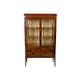 Late 19th C French Marquetry Parquetry Vitrine | Work of Man