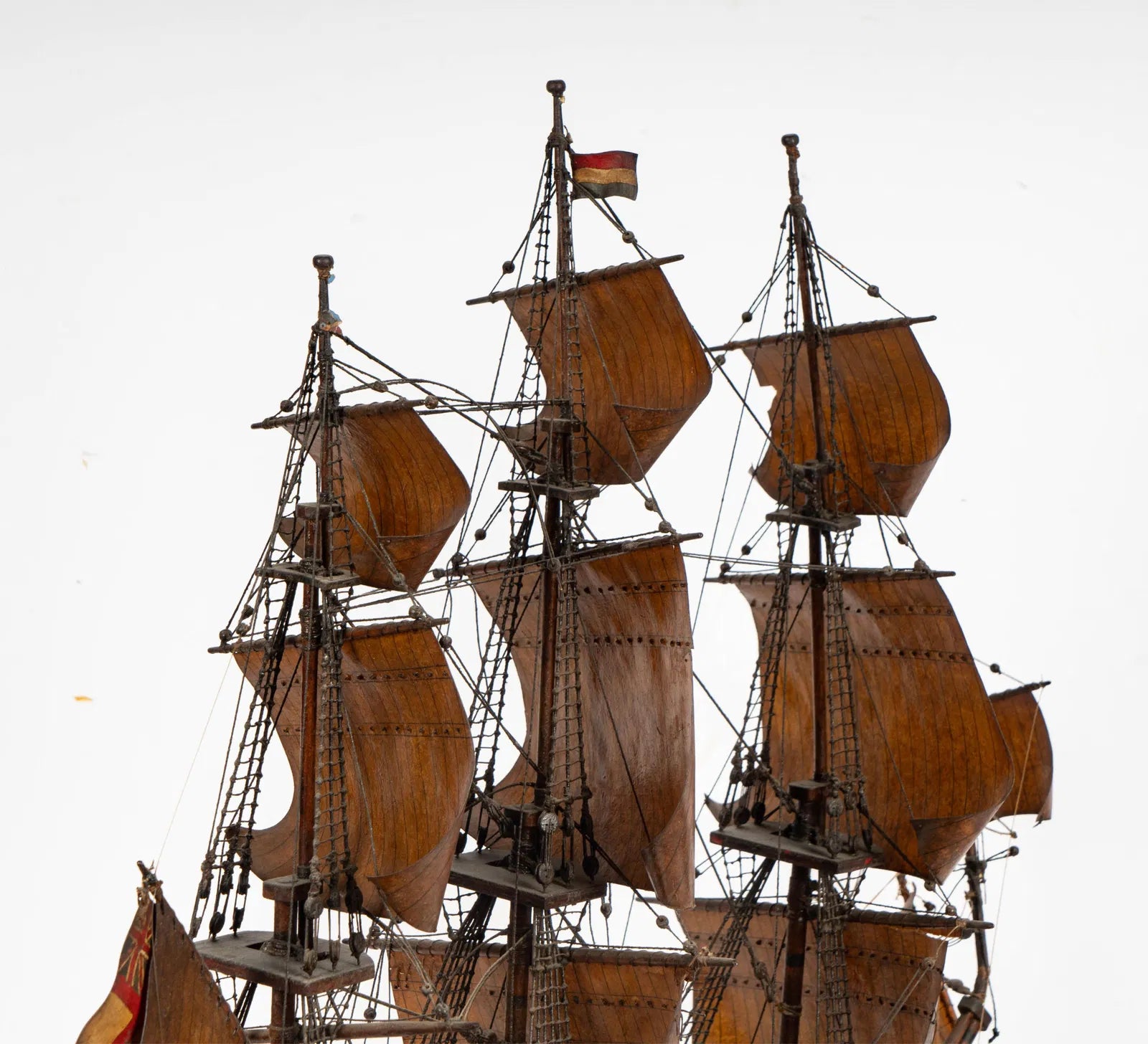 CR2-040: 19th Century Wooden Model of Admiral Lord Nelson Ship HMS Victory