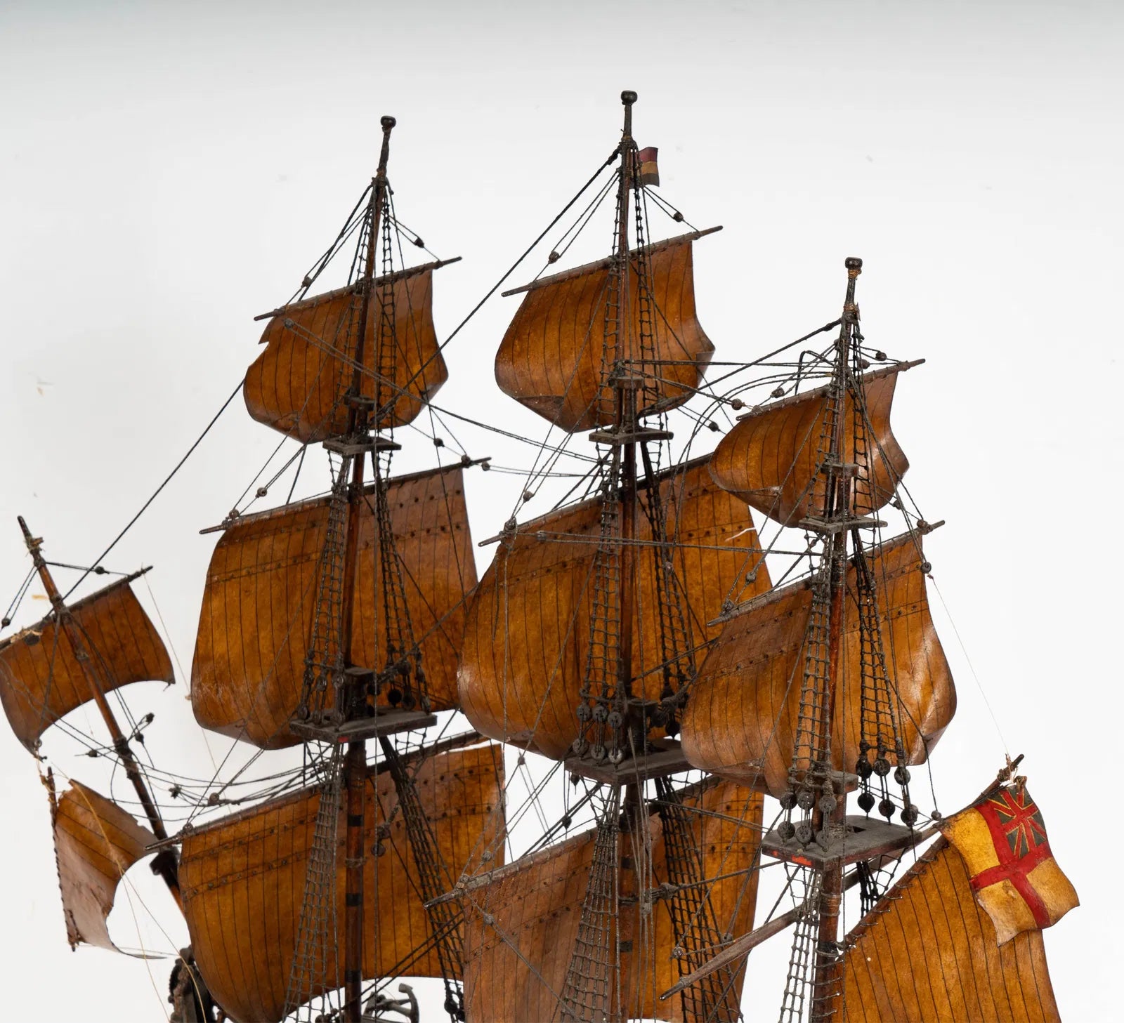 CR2-040: 19th Century Wooden Model of Admiral Lord Nelson Ship HMS Victory