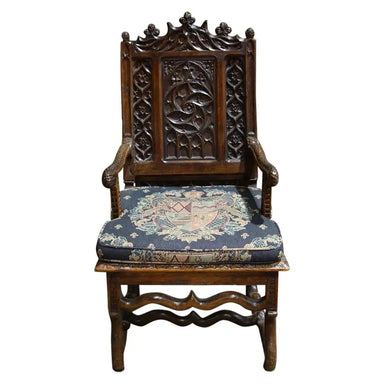 Antique French Louis XIII Armchair | Work of Man