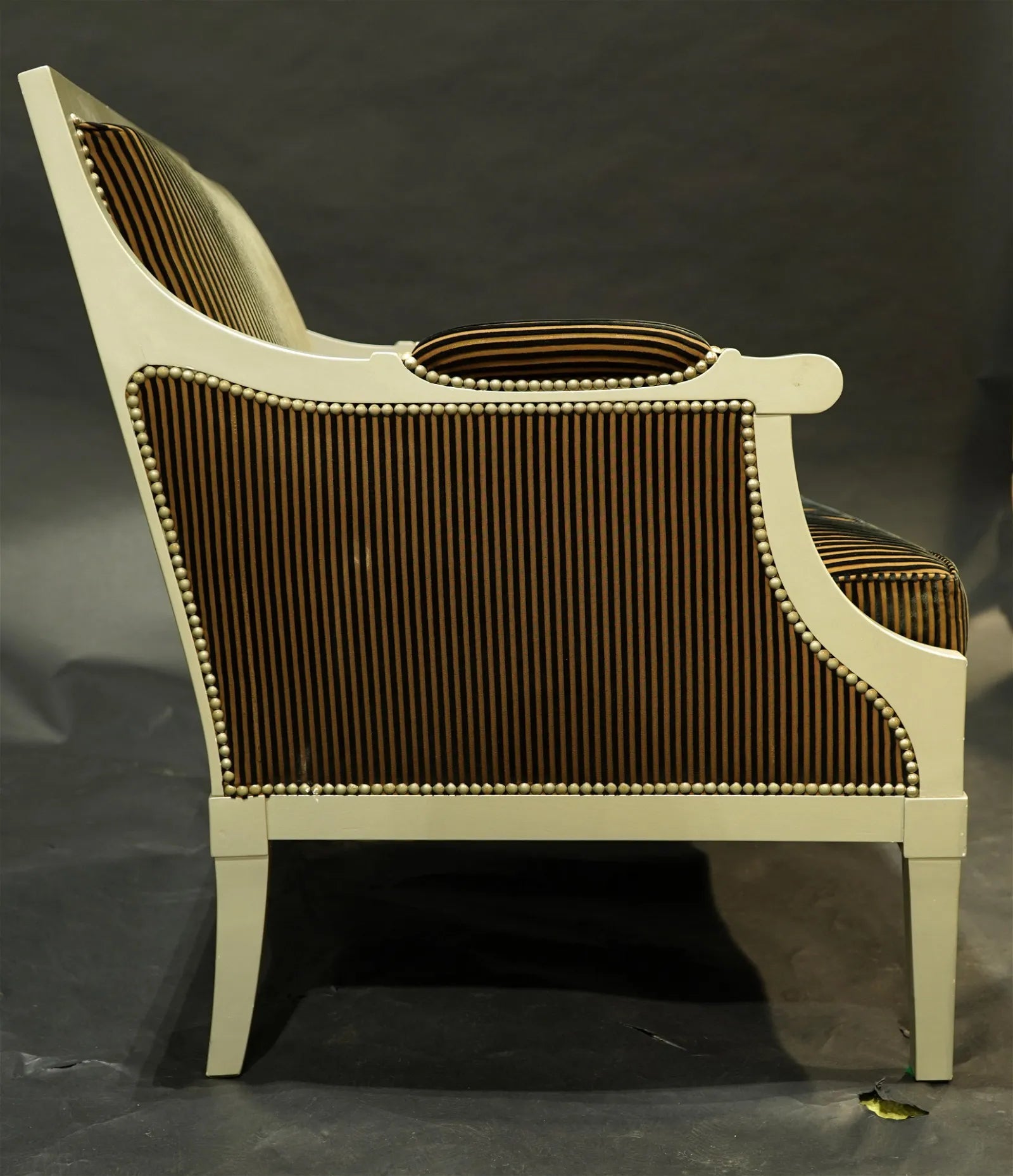 AF2-379: Vintage Pair of Designer Roche Bobois Club Chairs