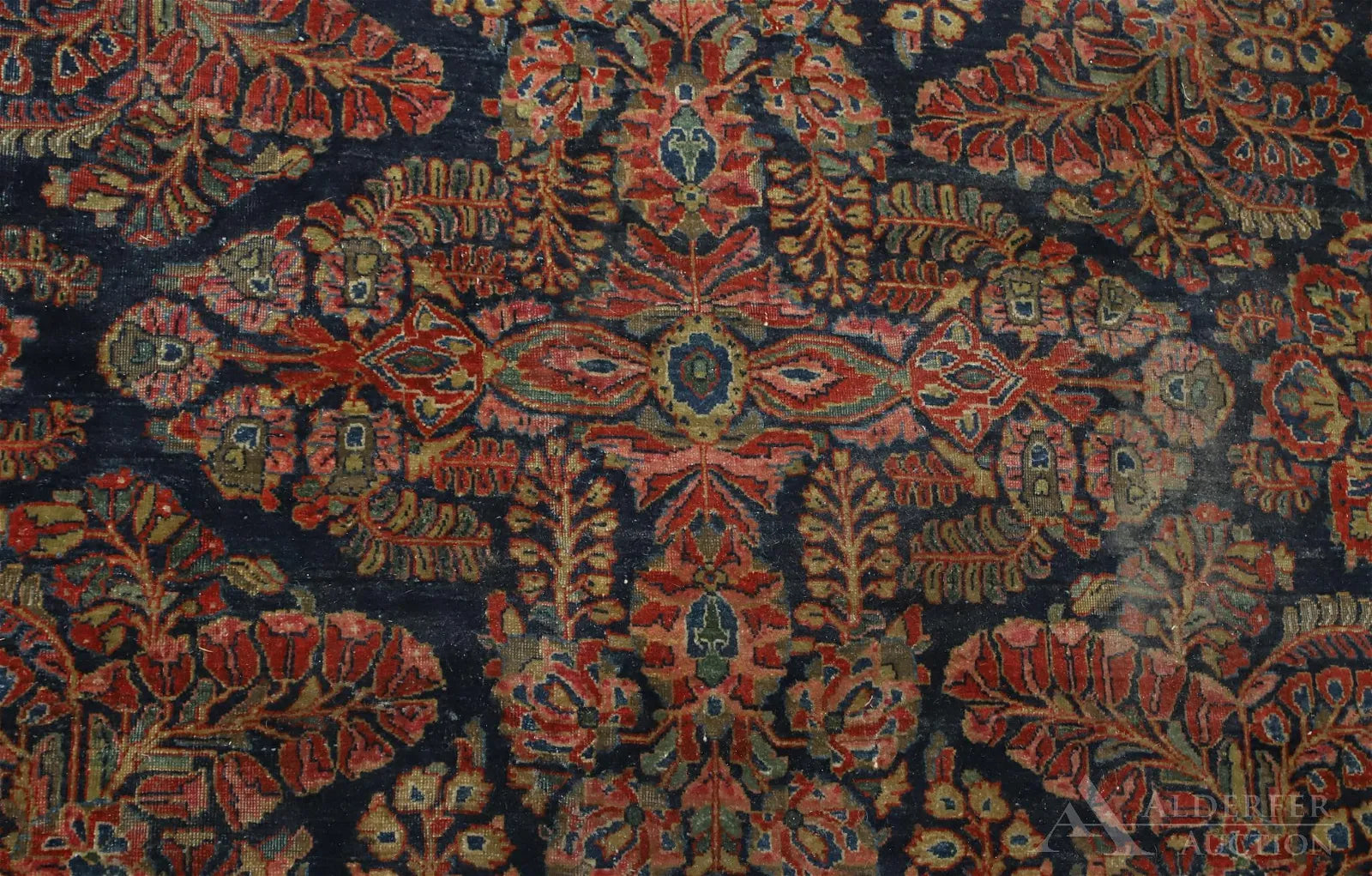 OR6-007: Early 20th Century Persian Sarouk room Size Rug