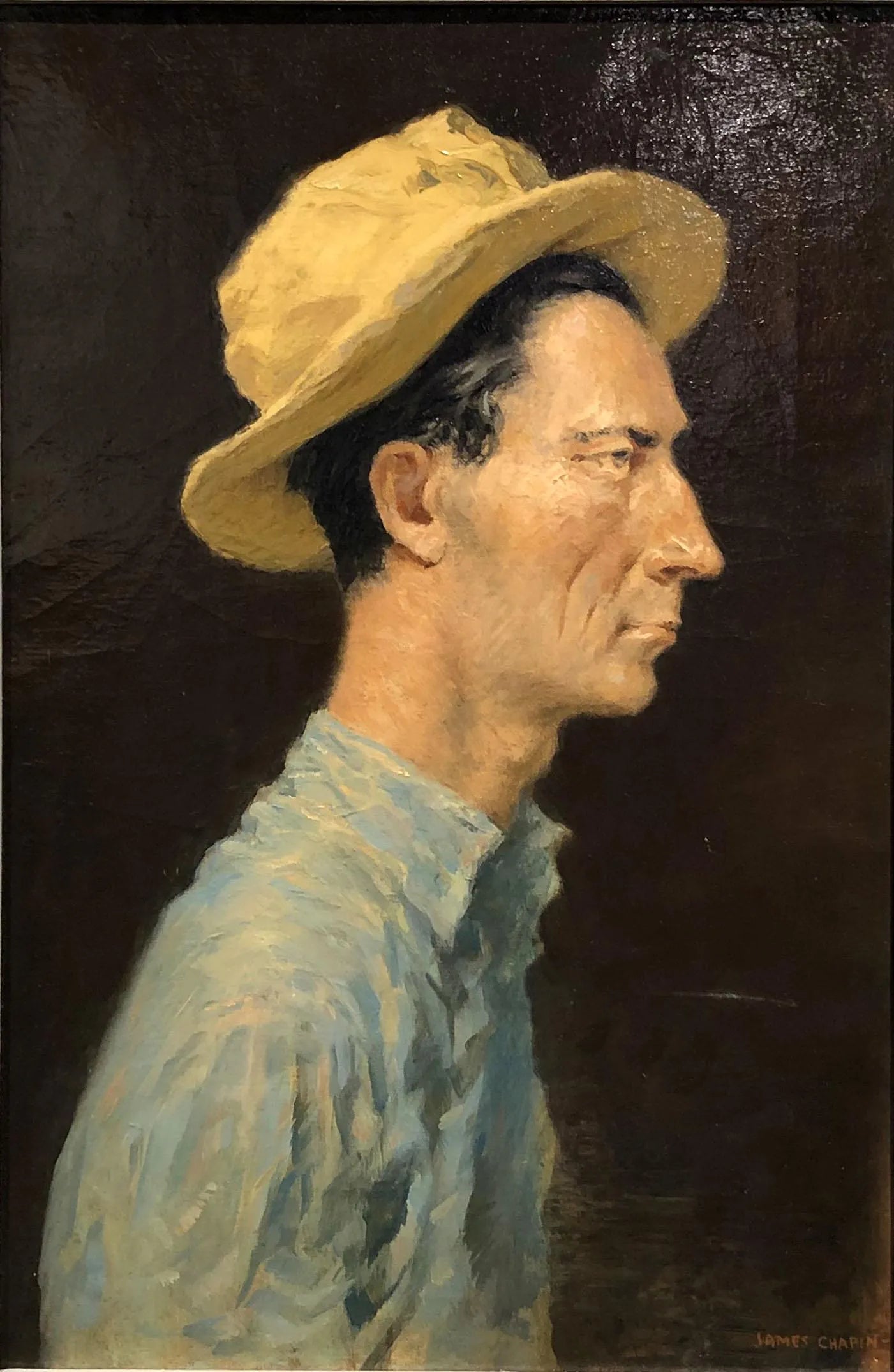 AW611: : James Ormsbee Chapin C 1942-  Oil on Canvas - "Carolina Native"