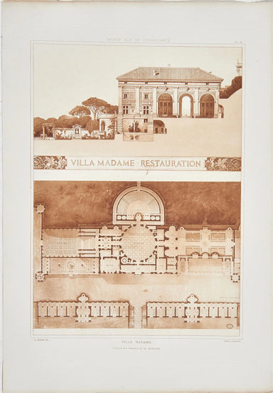 Jules-Adolphe Chauvet - Lot of 3 19th Century Architectural Heliogravures From Moyen Age Et Renaissance | Work of Man