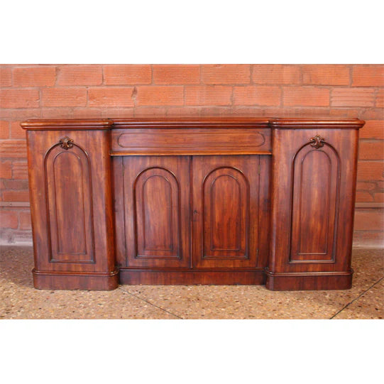 AF3-202: Antique Mid 19th Century Victorian Mahogany Buffet