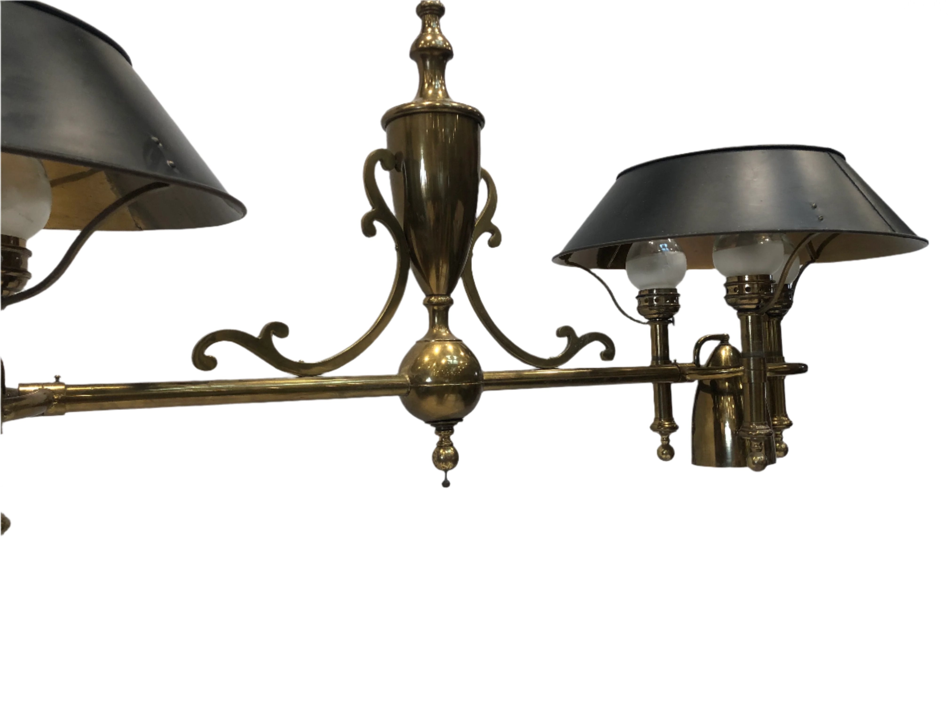 Vintage Chapman Billiards Table Chandelier  | Work of Man