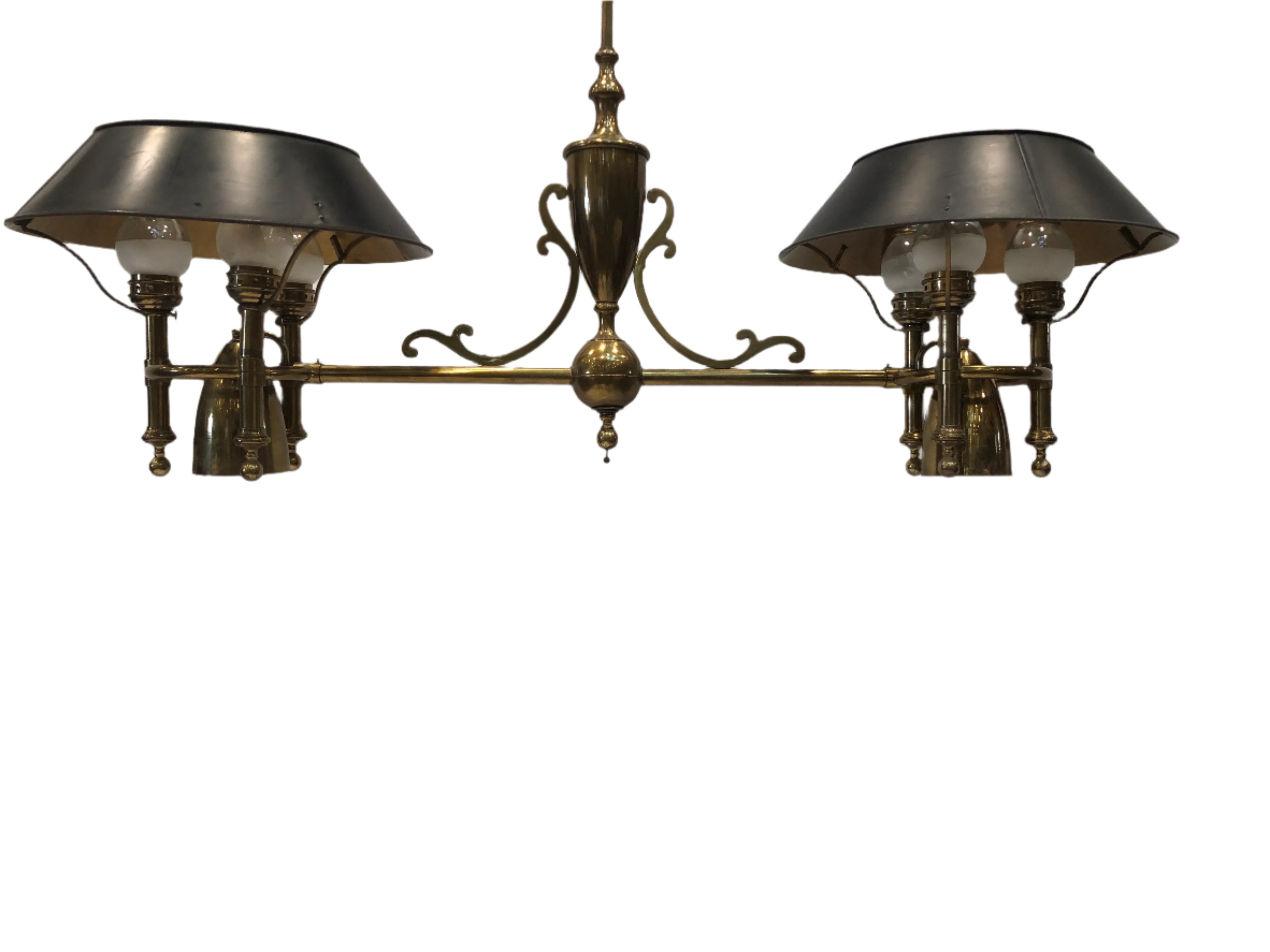 Vintage Chapman Billiards Table Chandelier  | Work of Man