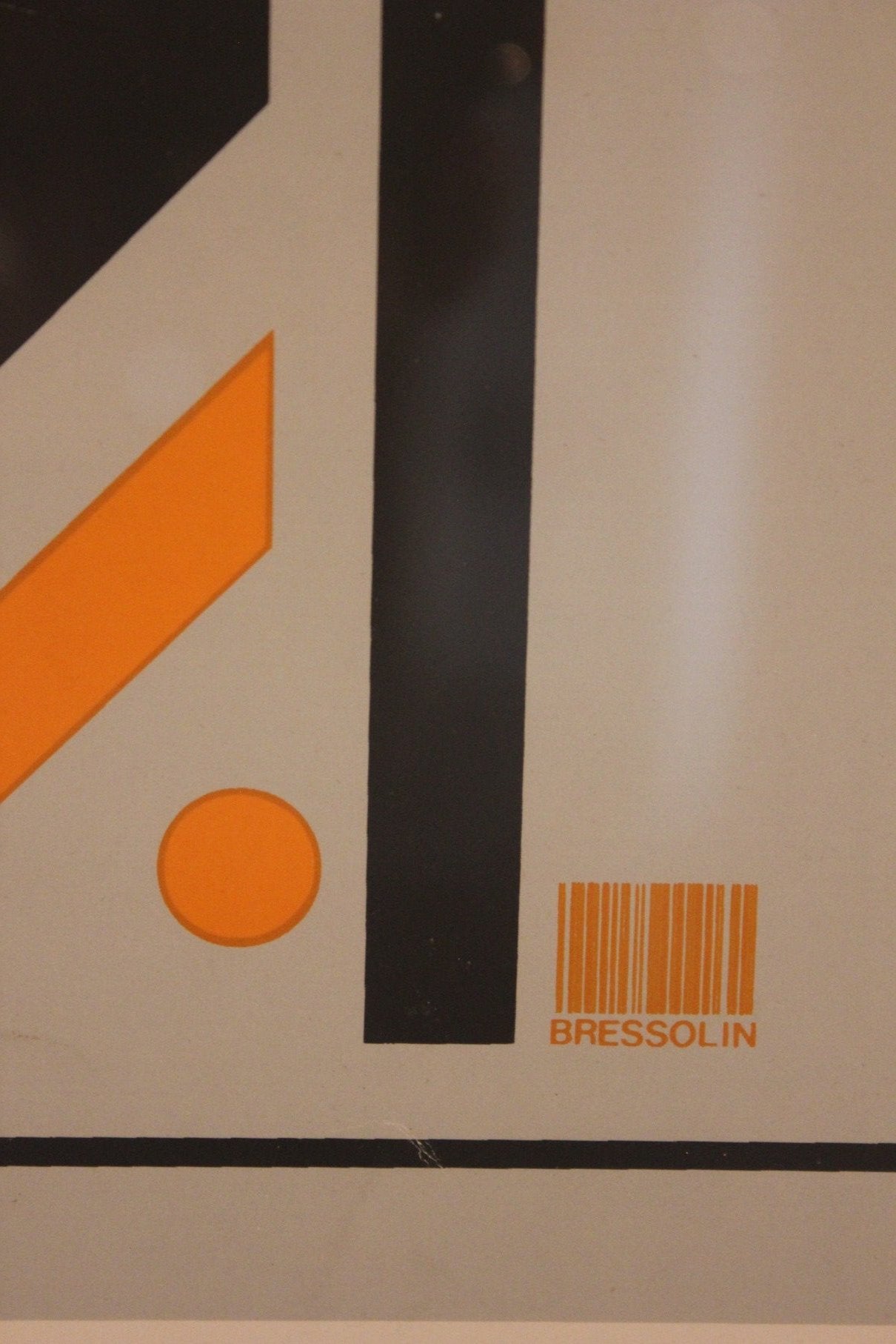 AW9-601: Bruno Bressolin, Olympique Dame Serenira, Serigraph  1986