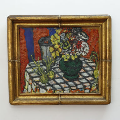 Sacha Moldovan Still Life Oil Painting Circa 1963 | Work of Man