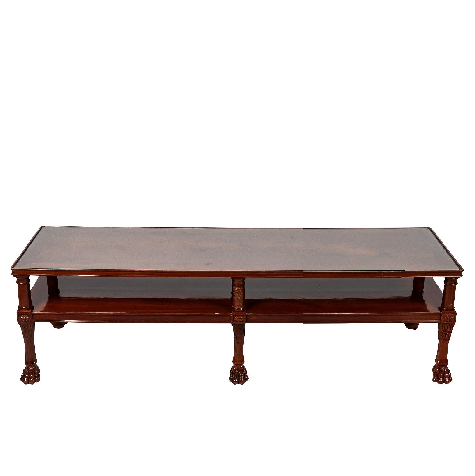 Jacob Freres Coffee Tables Converted from Banquette Tables