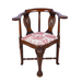 ANTIQUE ENGLISH GEORGIAN MAHOGANY CORNER ARMCHAIR | Work of Man