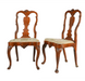 ANTIQUE ENGLISH QUEEN ANNE SIDE CHAIRS | Work of Man