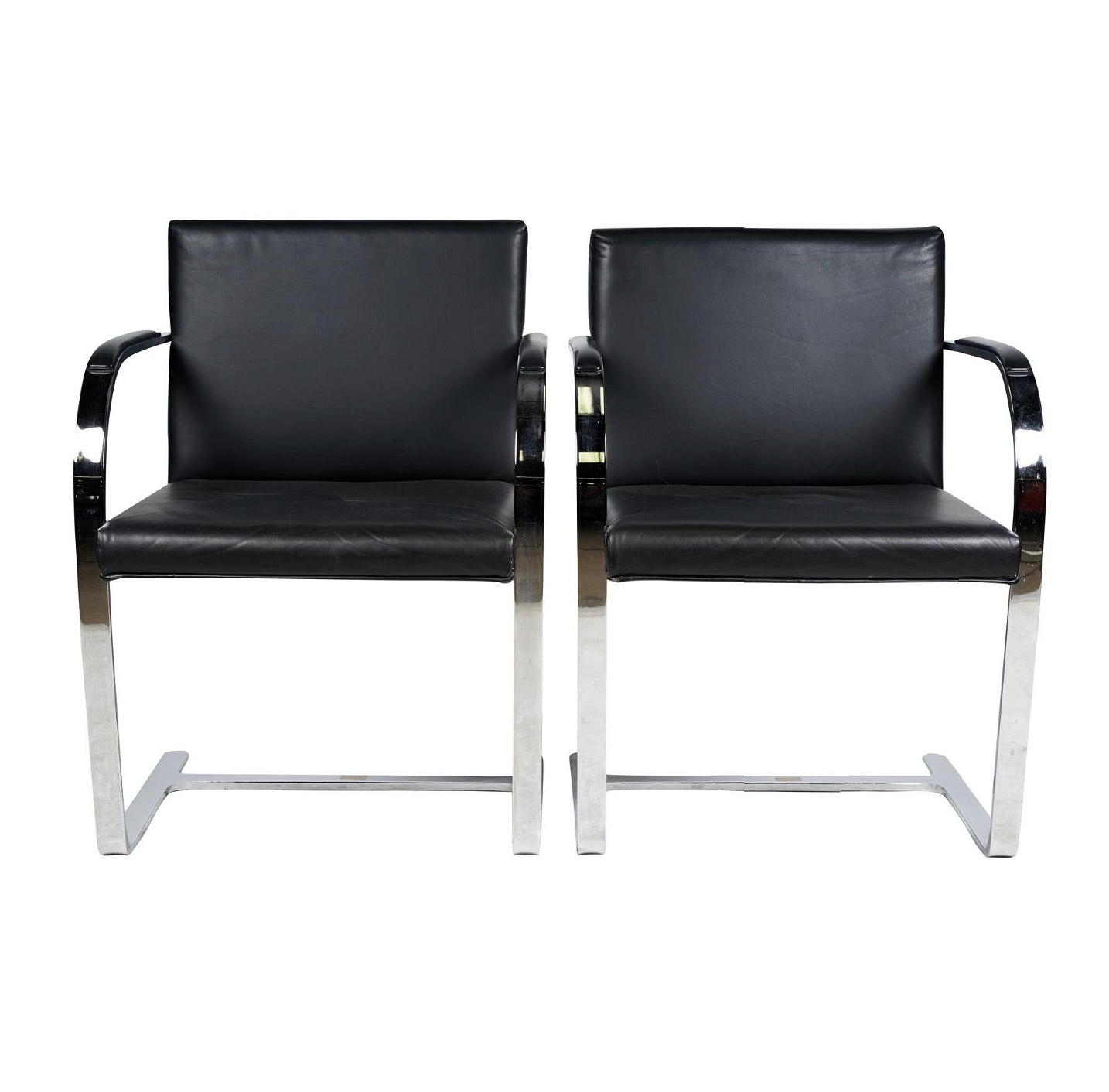 VINTAGE MIES VAN DER ROHE BRNO FLAT BAR CHAIRS | Work of Man