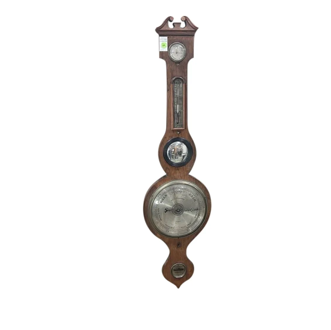 TK5-010: Early 19th Century English Rosewood Banjo Barometer