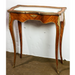 Antique Louis XV Kingwood Vitrine Side Table | Work of Man