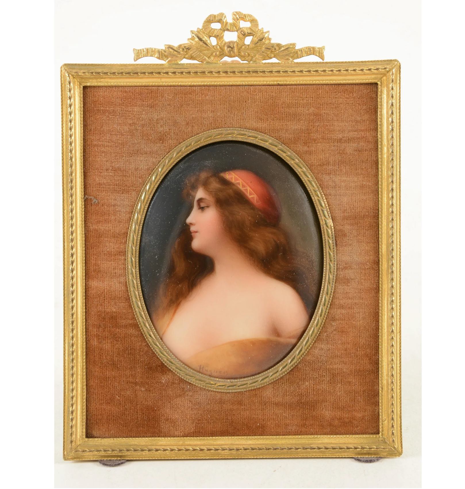AW604: Carl Wagner - German - 19th Century Pre-Raphaelite