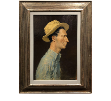 James Ormsbee Chapin C 1942 -  "Carolina Native” Oil on Canvas Painting | Work of Man