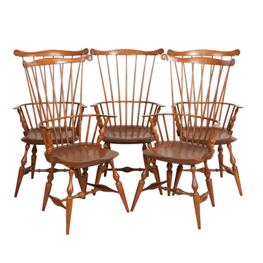 Vintage Warren Chair Works Windsor Armchairs | Work of Man