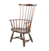 Vintage Pine Windsor Arm chair | Work of Man