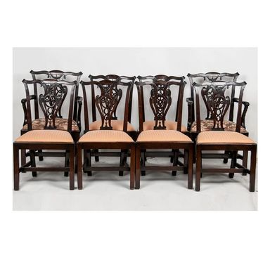 Antique Chippendale Dining Chairs | Work of Man